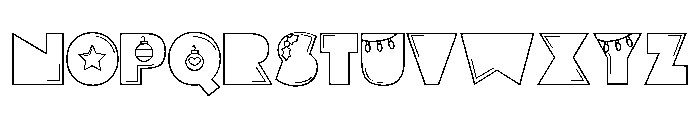 PN Pog Xmas Font UPPERCASE