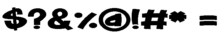PN Power Play Expanded Font OTHER CHARS