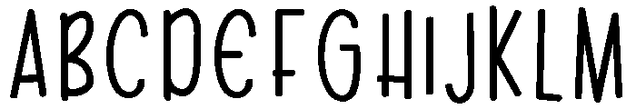 PN Princekin Bold Font UPPERCASE