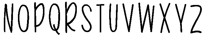 PN Princekin Font UPPERCASE