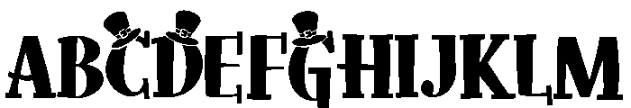 PN Pum Paddy Doo Font UPPERCASE