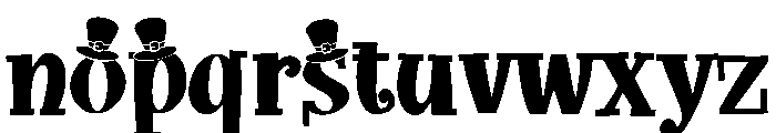 PN Pum Paddy Doo Font LOWERCASE