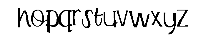 PN Quidger Light Font LOWERCASE