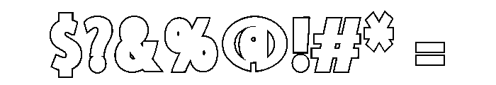 PN Rabbit Hollow Font OTHER CHARS