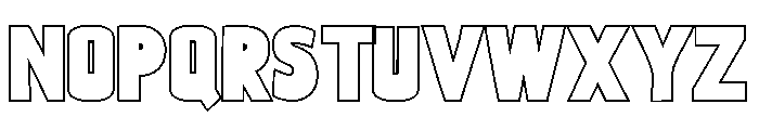 PN Rabbit Hollow Font LOWERCASE