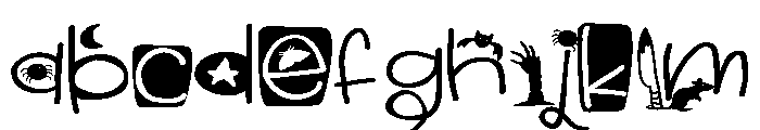 PN Ready For Halloween Expanded FONT
