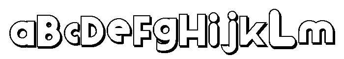 PN Robot Parts 3d FONT