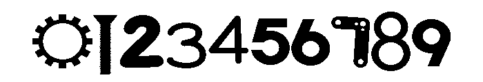 PN Robot Parts Expanded Font OTHER CHARS