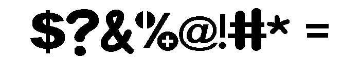PN Robot Parts Expanded Font OTHER CHARS