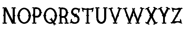 PN Rooster Font UPPERCASE