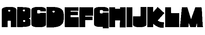 PN Rubble Font UPPERCASE