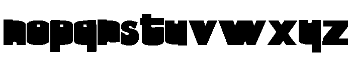 PN Rubble Font LOWERCASE