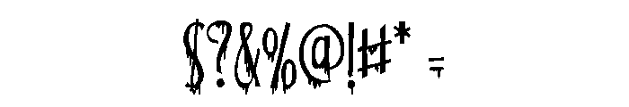 PN Seafaring Font OTHER CHARS