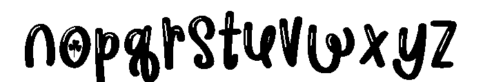 PN Sham-rockling Font LOWERCASE