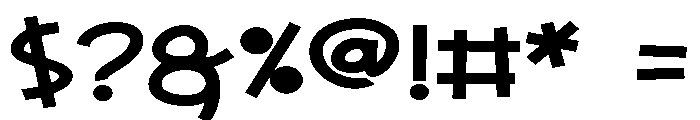 PN Sharktank Expanded Bold Font OTHER CHARS