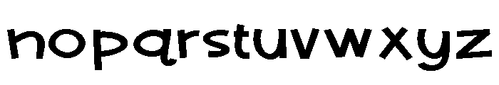 PN Sharktank Expanded Bold Font LOWERCASE