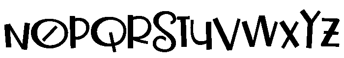 PN Shenanigan Bold Font UPPERCASE