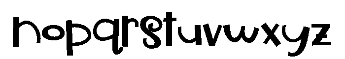 PN Shenanigan Bold Font LOWERCASE