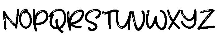 PN Spritzer Glow Font UPPERCASE