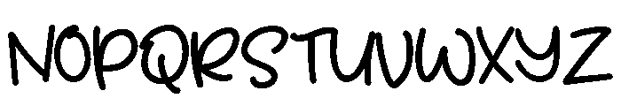 PN Spritzer Font UPPERCASE