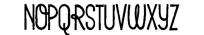 PN Stinkbomb Condensed Font UPPERCASE