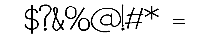 PN Stinkbomb Expanded Light Font OTHER CHARS