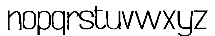PN Stinkbomb Expanded Light Font LOWERCASE