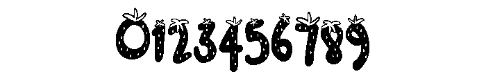 PN Strawberry Pillow Condensed Font OTHER CHARS