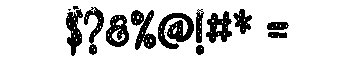 PN Strawberry Pillow Condensed Font OTHER CHARS