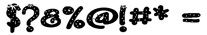 PN Strawberry Pillow Expanded Font OTHER CHARS