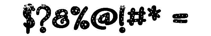 PN Strawberry Pillow Font OTHER CHARS