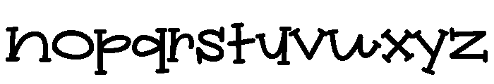 PN Taco Time Font LOWERCASE