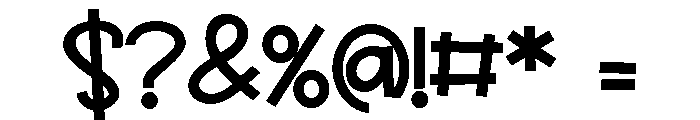 PN Teashop Bold Font OTHER CHARS
