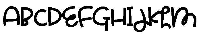 PN Teashop Bold Font UPPERCASE