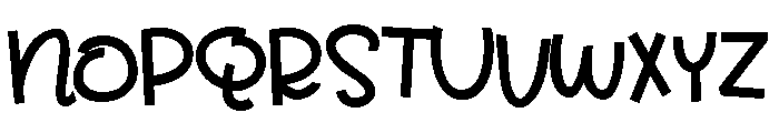 PN Teashop Bold Font UPPERCASE