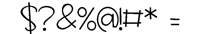 PN Teashop Light Font OTHER CHARS