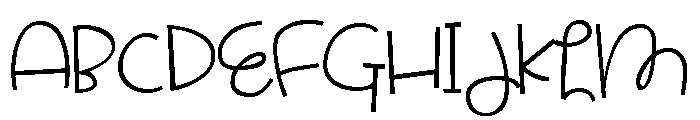 PN Teashop Light Font UPPERCASE