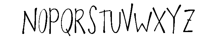 PN Thingamabob Font UPPERCASE