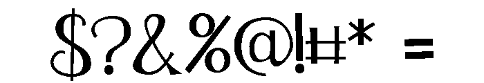 PN Tootsweets Font OTHER CHARS