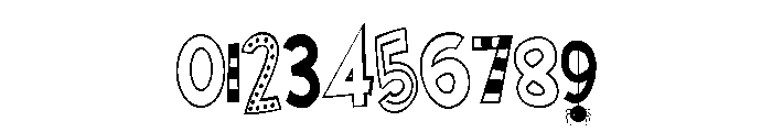 PN Trick or Treats Condensed Font OTHER CHARS