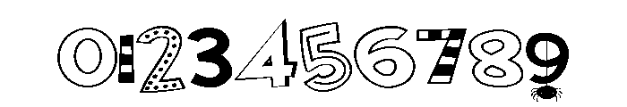 PN Trick or Treats Expanded Font OTHER CHARS