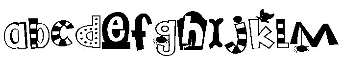 PN Trick or Treats Expanded FONT