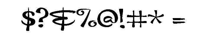 PN Twitterpated Expanded Font OTHER CHARS