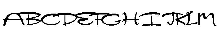 PN Twitterpated Expanded Font UPPERCASE