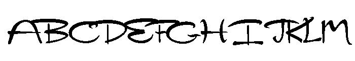 PN Twitterpated Font UPPERCASE