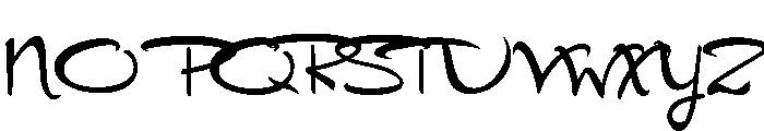 PN Twitterpated Font UPPERCASE