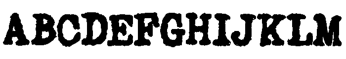 PN Underdog Bold Font UPPERCASE