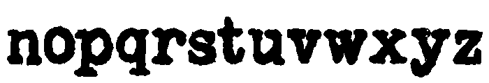 PN Underdog Bold Font LOWERCASE