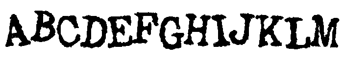 PN Underdog Dance Font UPPERCASE
