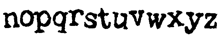 PN Underdog Dance Font LOWERCASE